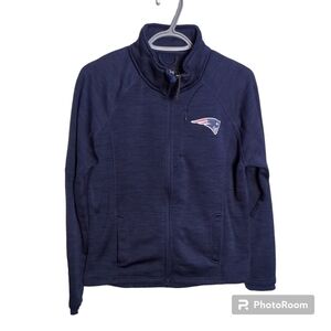 Patriots Women's Space Dye Full‎ Zip Jacket Size L